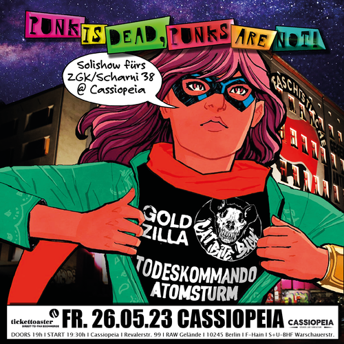 Tickets kaufen für Punk is dead, Punks are not! am 26.05.2023